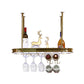 Luxury Hanging Wine Bottle Holder Kitchen Metal Wine Rack Bottle