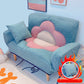 Flared Arm Loveseat Sofa Apartment Arm Settee for Living Room