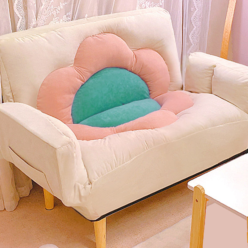 Flared Arm Loveseat Sofa Apartment Arm Settee for Living Room