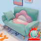 Flared Arm Loveseat Sofa Apartment Arm Settee for Living Room