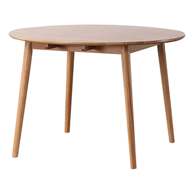 モダンなオークのダイニングセット1/5 pcs茶色のディネットセット木製の椅子