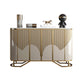 Base oro moderna sideboard a buffet a buffet con archiviazione