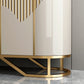 Base oro moderna sideboard a buffet a buffet con archiviazione