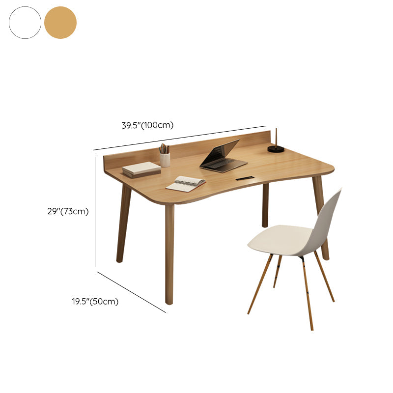 Contemporary Office Desk Parsons Writing Desk with Wooden Legs Clearhalo 'furn' 'furn_office_desk' 'Furniture' 'Office Desks' 'Office Furniture' 'office_desk' 7394192