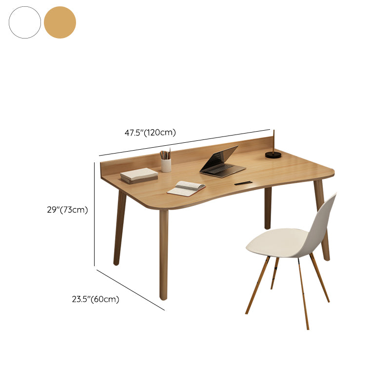 Contemporary Office Desk Parsons Writing Desk with Wooden Legs Clearhalo 'furn' 'furn_office_desk' 'Furniture' 'Office Desks' 'Office Furniture' 'office_desk' 7394193