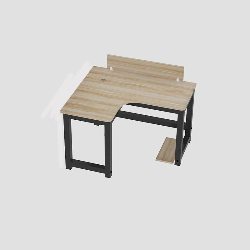 Bureau de bureau industriel Fabriqué en bois en L 29,25 pouces H bureau d'écriture
