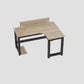 Bureau de bureau industriel Fabriqué en bois en L 29,25 pouces H bureau d'écriture