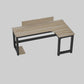 Bureau de bureau industriel Fabriqué en bois en L 29,25 pouces H bureau d'écriture
