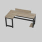 Bureau de bureau industriel Fabriqué en bois en L 29,25 pouces H bureau d'écriture