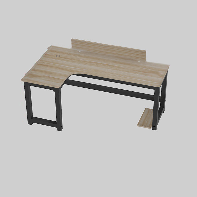 Bureau de bureau industriel Fabriqué en bois en L 29,25 pouces H bureau d'écriture