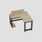 Bureau de bureau industriel Fabriqué en bois en L 29,25 pouces H bureau d'écriture