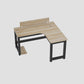 Bureau de bureau industriel Fabriqué en bois en L 29,25 pouces H bureau d'écriture