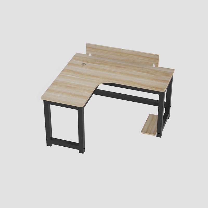 Bureau de bureau industriel Fabriqué en bois en L 29,25 pouces H bureau d'écriture
