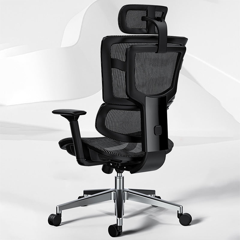 Chaise de bureau de hauteur de siège réglable chaise de bureau contemporaine avec roues