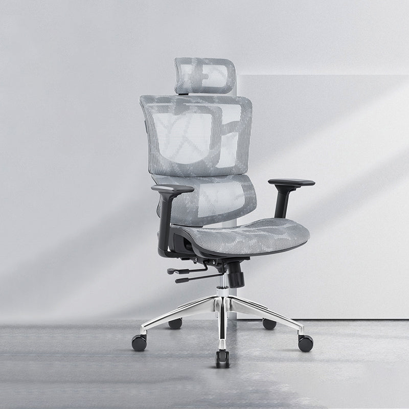 Chaise de bureau de hauteur de siège réglable chaise de bureau contemporaine avec roues