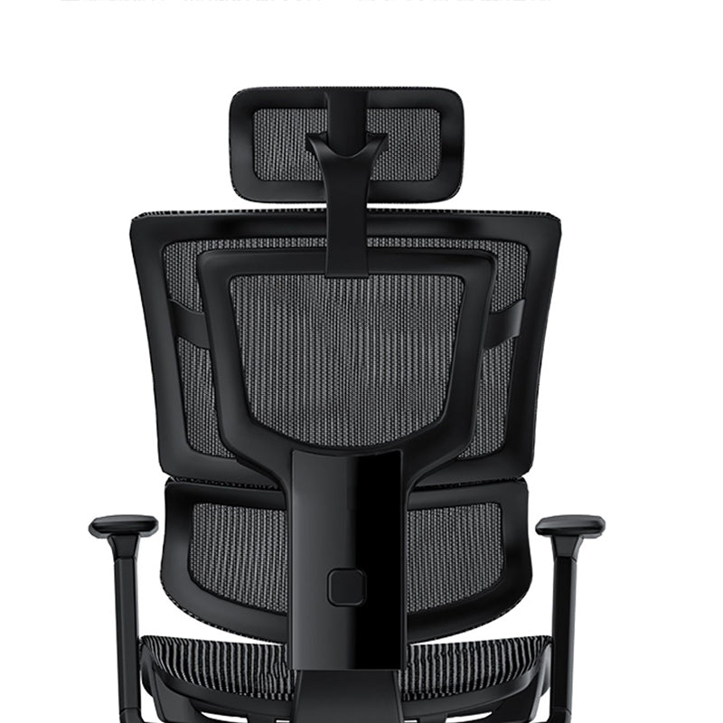 Chaise de bureau de hauteur de siège réglable chaise de bureau contemporaine avec roues