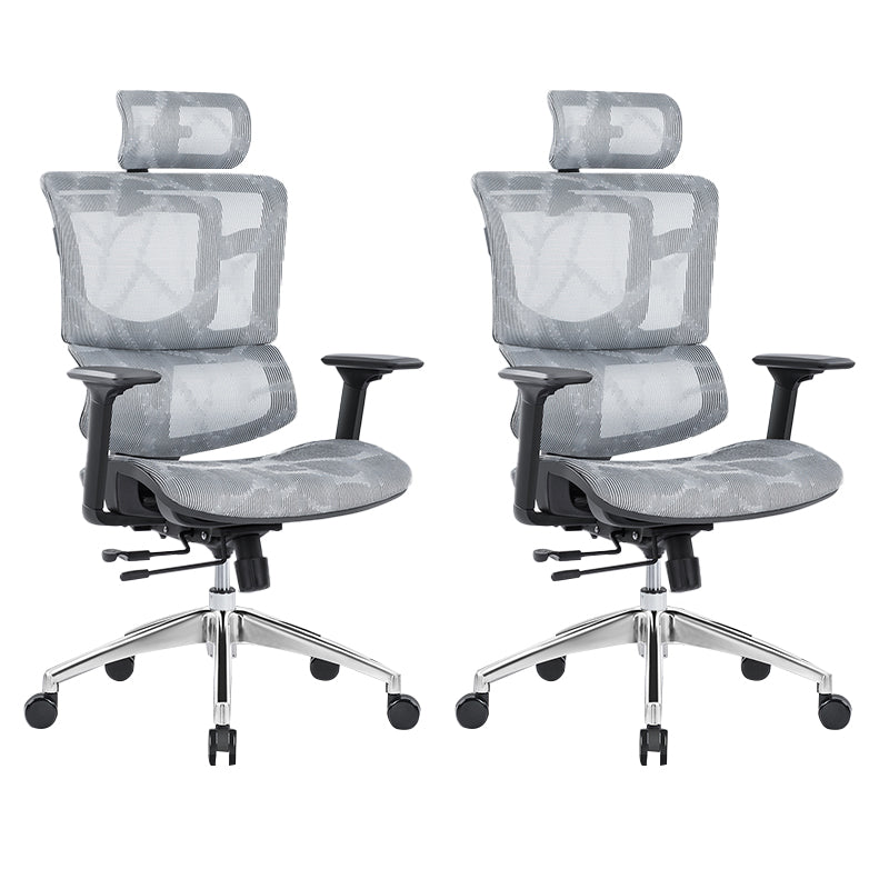 Chaise de bureau de hauteur de siège réglable chaise de bureau contemporaine avec roues