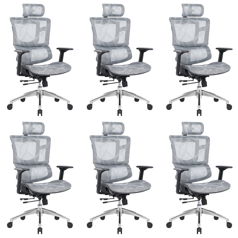 Chaise de bureau de hauteur de siège réglable chaise de bureau contemporaine avec roues