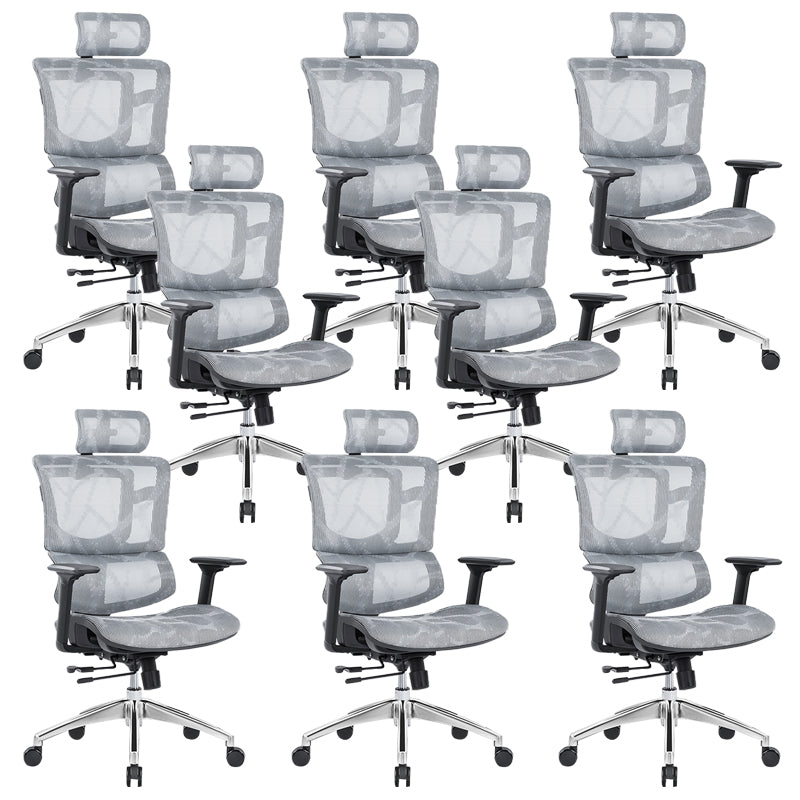 Chaise de bureau de hauteur de siège réglable chaise de bureau contemporaine avec roues