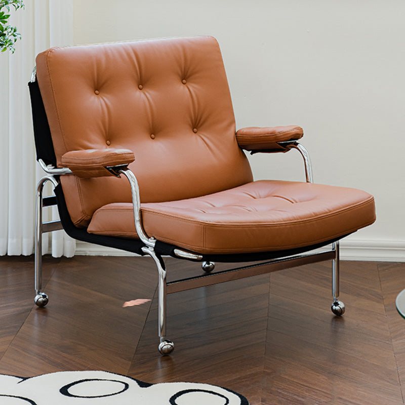 Sedia a sdraio posteriore fisso sedia laterale resistente all'acqua con gambe metalliche