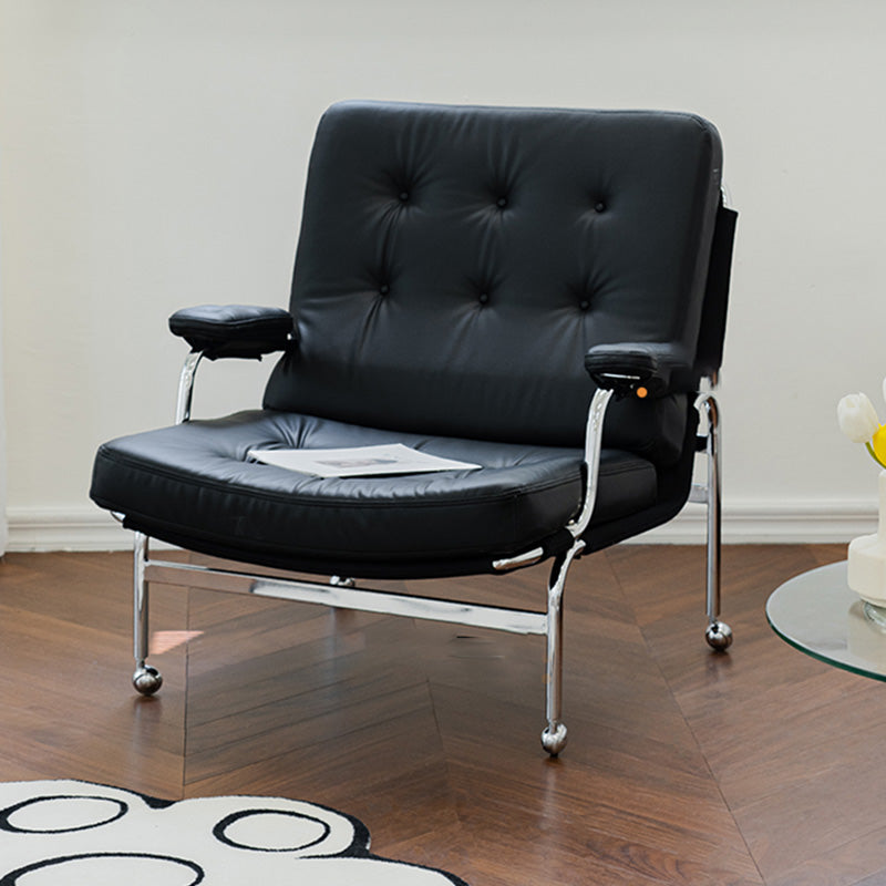 Sedia a sdraio posteriore fisso sedia laterale resistente all'acqua con gambe metalliche