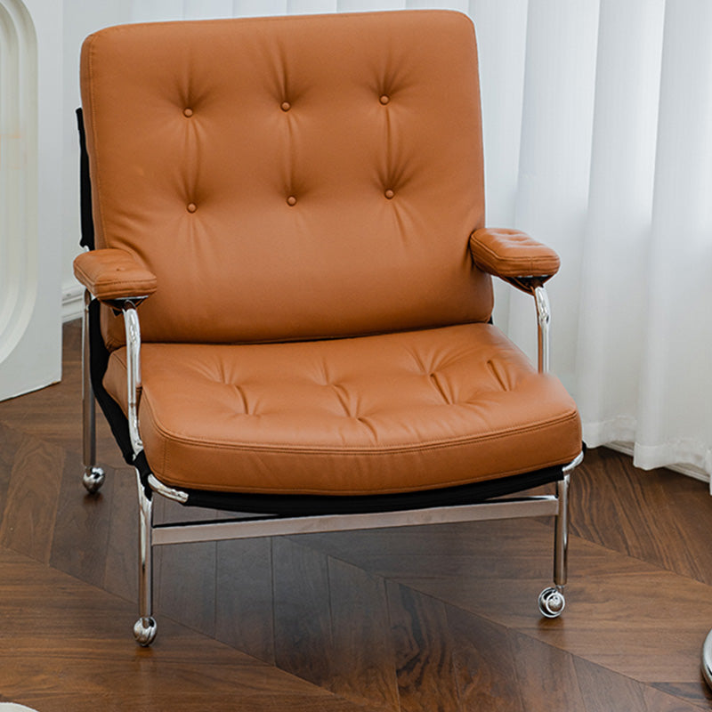 Sedia a sdraio posteriore fisso sedia laterale resistente all'acqua con gambe metalliche