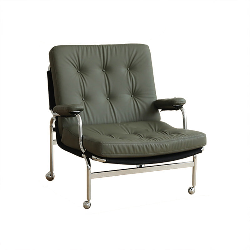 Sedia a sdraio posteriore fisso sedia laterale resistente all'acqua con gambe metalliche