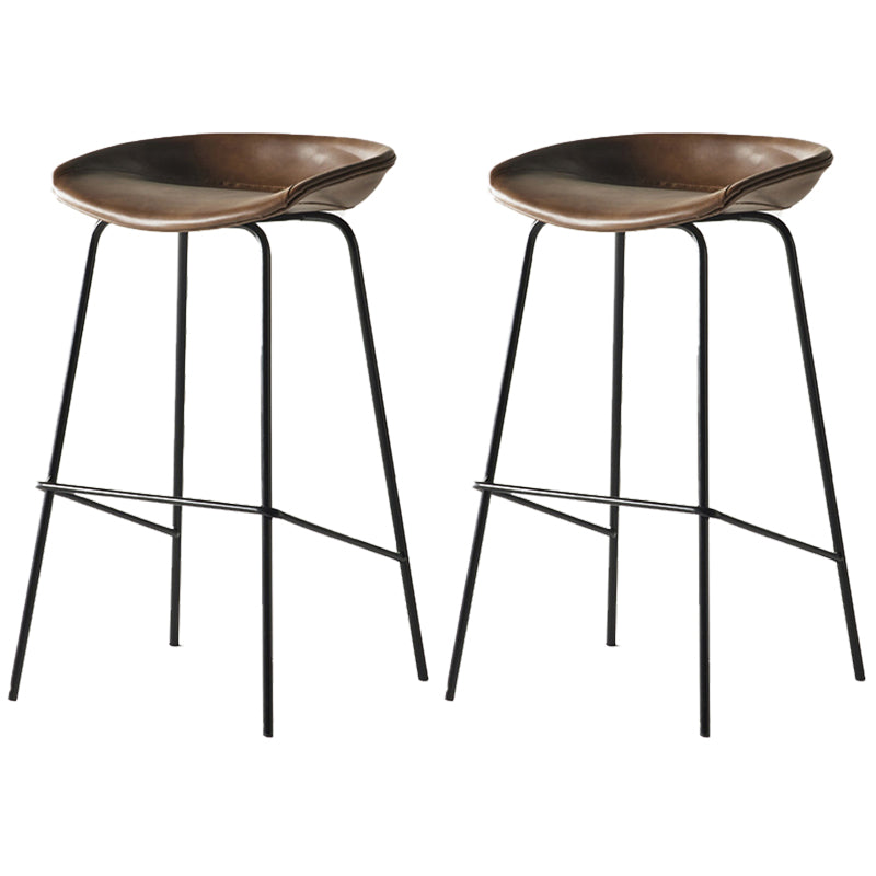 Sgabello da bar in ferro con bancone senza braccio moderno sgabello da bar con pedale per caffè