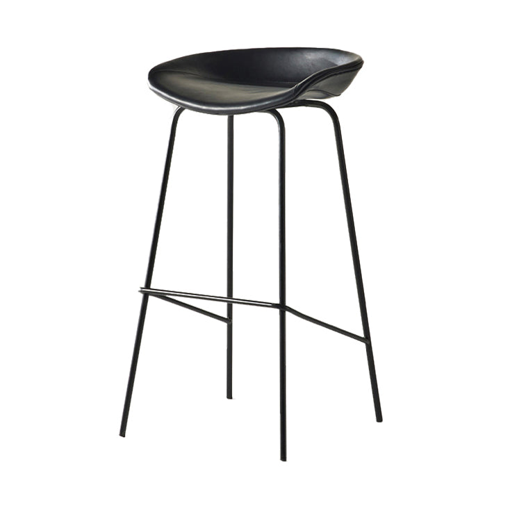 Sgabello da bar in ferro con bancone senza braccio moderno sgabello da bar con pedale per caffè