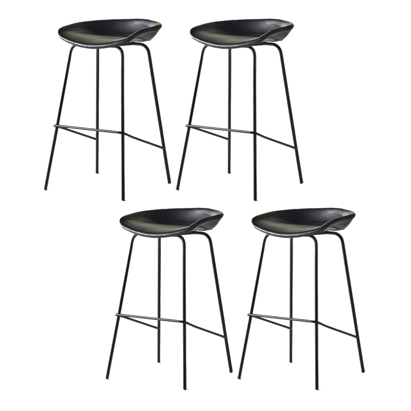 Sgabello da bar in ferro con bancone senza braccio moderno sgabello da bar con pedale per caffè