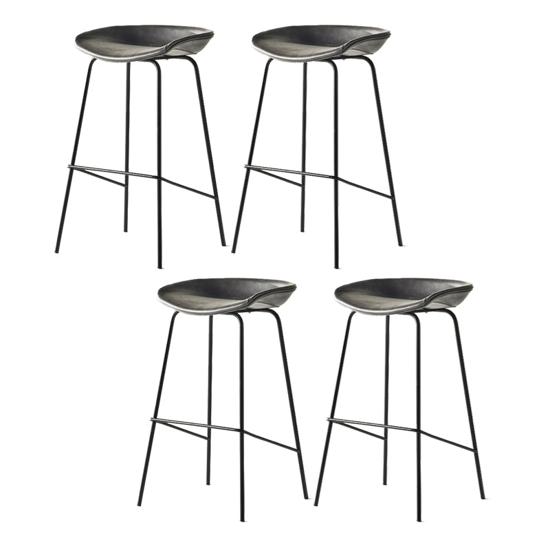 Sgabello da bar in ferro con bancone senza braccio moderno sgabello da bar con pedale per caffè