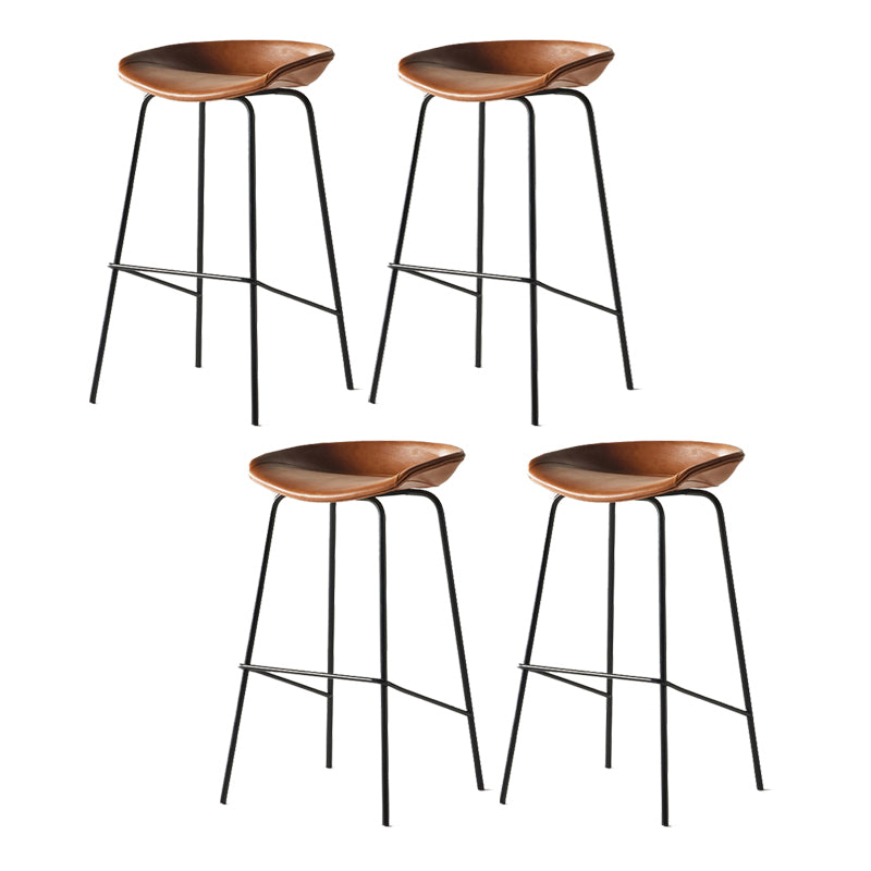 Sgabello da bar in ferro con bancone senza braccio moderno sgabello da bar con pedale per caffè