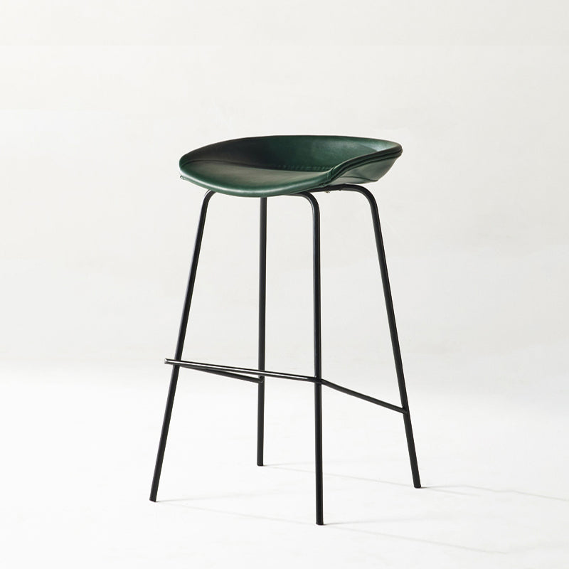 Sgabello da bar in ferro con bancone senza braccio moderno sgabello da bar con pedale per caffè