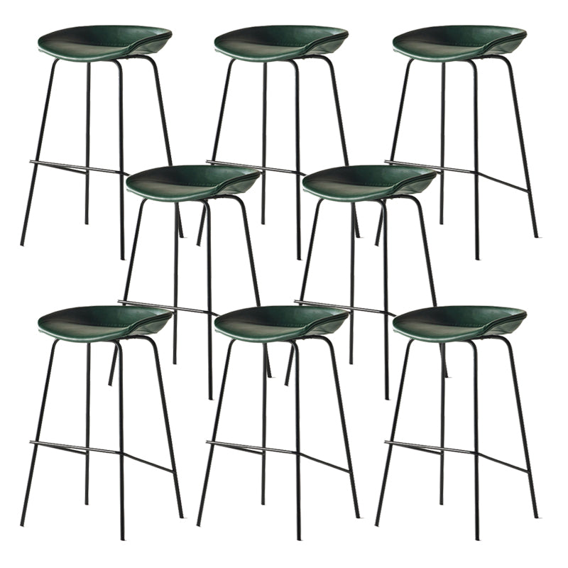 Sgabello da bar in ferro con bancone senza braccio moderno sgabello da bar con pedale per caffè