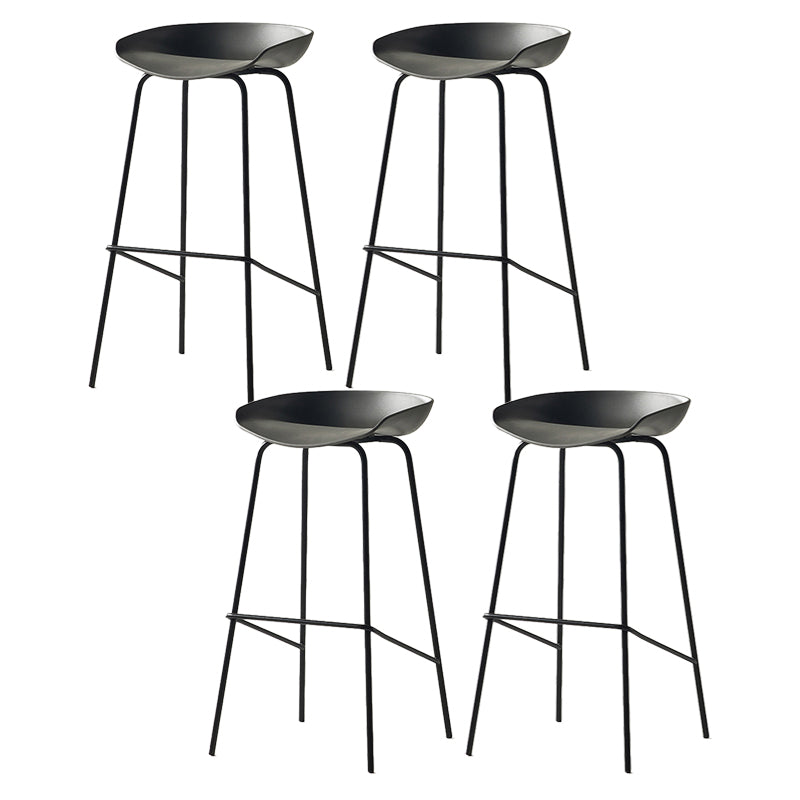 Sgabello da bar in ferro con bancone senza braccio moderno sgabello da bar con pedale per caffè