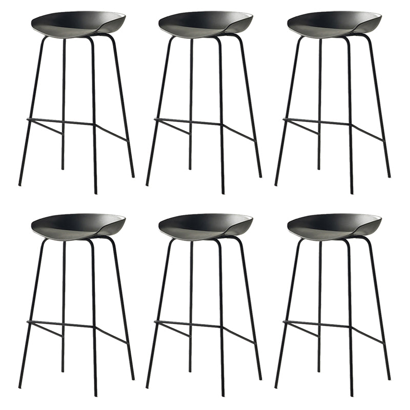 Sgabello da bar in ferro con bancone senza braccio moderno sgabello da bar con pedale per caffè