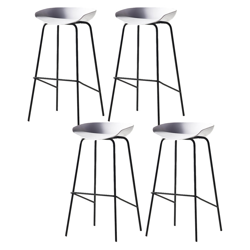 Sgabello da bar in ferro con bancone senza braccio moderno sgabello da bar con pedale per caffè