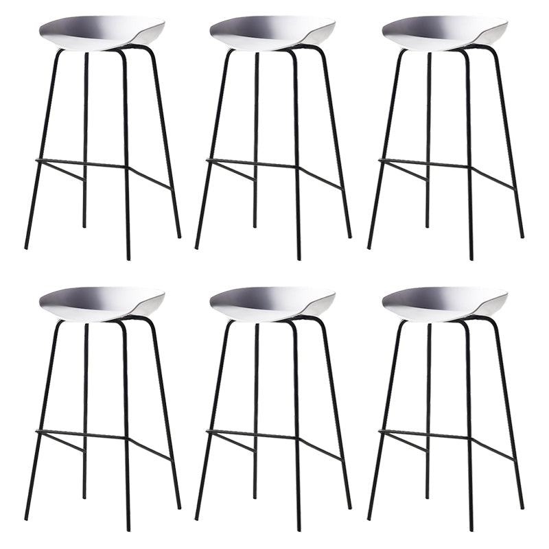 Sgabello da bar in ferro con bancone senza braccio moderno sgabello da bar con pedale per caffè