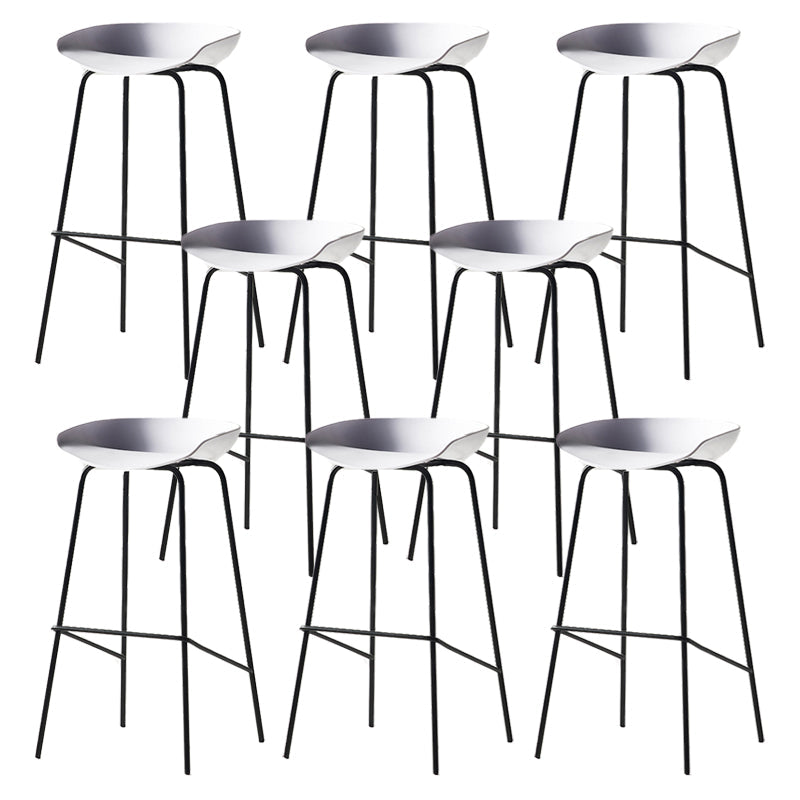 Sgabello da bar in ferro con bancone senza braccio moderno sgabello da bar con pedale per caffè