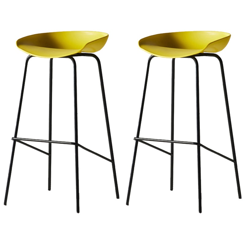 Sgabello da bar in ferro con bancone senza braccio moderno sgabello da bar con pedale per caffè