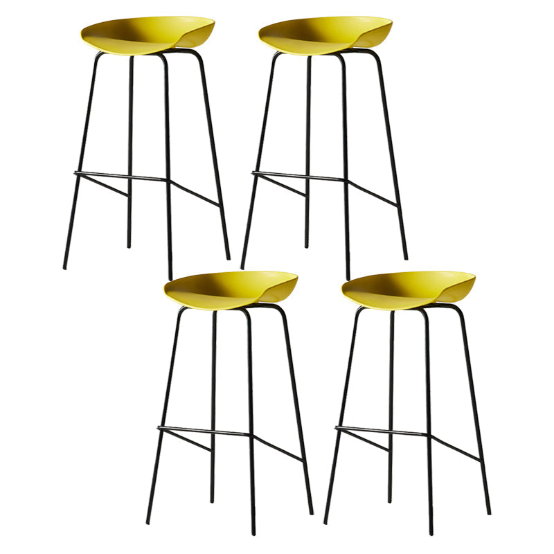 Sgabello da bar in ferro con bancone senza braccio moderno sgabello da bar con pedale per caffè