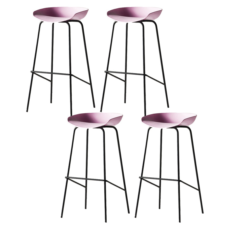 Sgabello da bar in ferro con bancone senza braccio moderno sgabello da bar con pedale per caffè