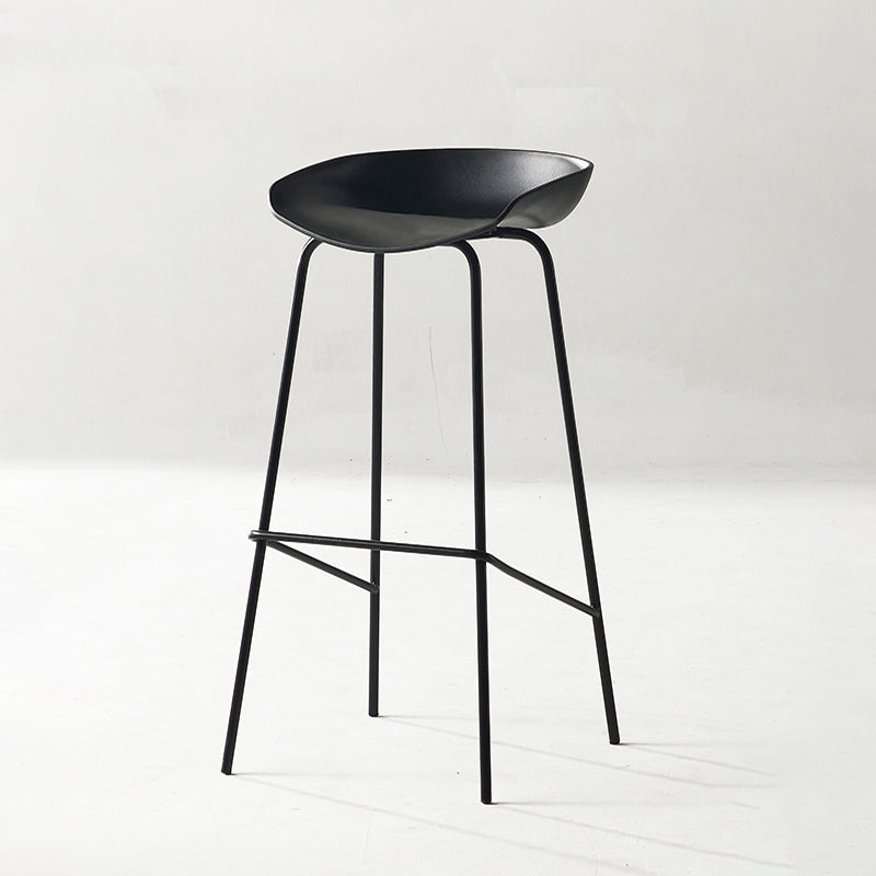 Sgabello da bar in ferro con bancone senza braccio moderno sgabello da bar con pedale per caffè