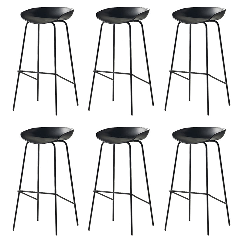 Sgabello da bar in ferro con bancone senza braccio moderno sgabello da bar con pedale per caffè