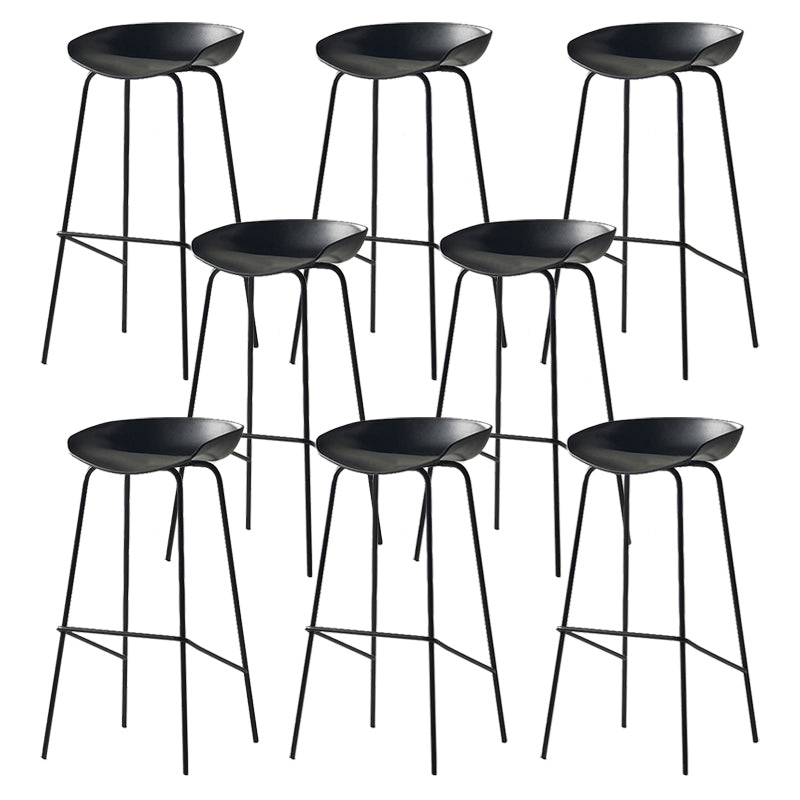 Sgabello da bar in ferro con bancone senza braccio moderno sgabello da bar con pedale per caffè