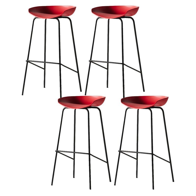 Sgabello da bar in ferro con bancone senza braccio moderno sgabello da bar con pedale per caffè