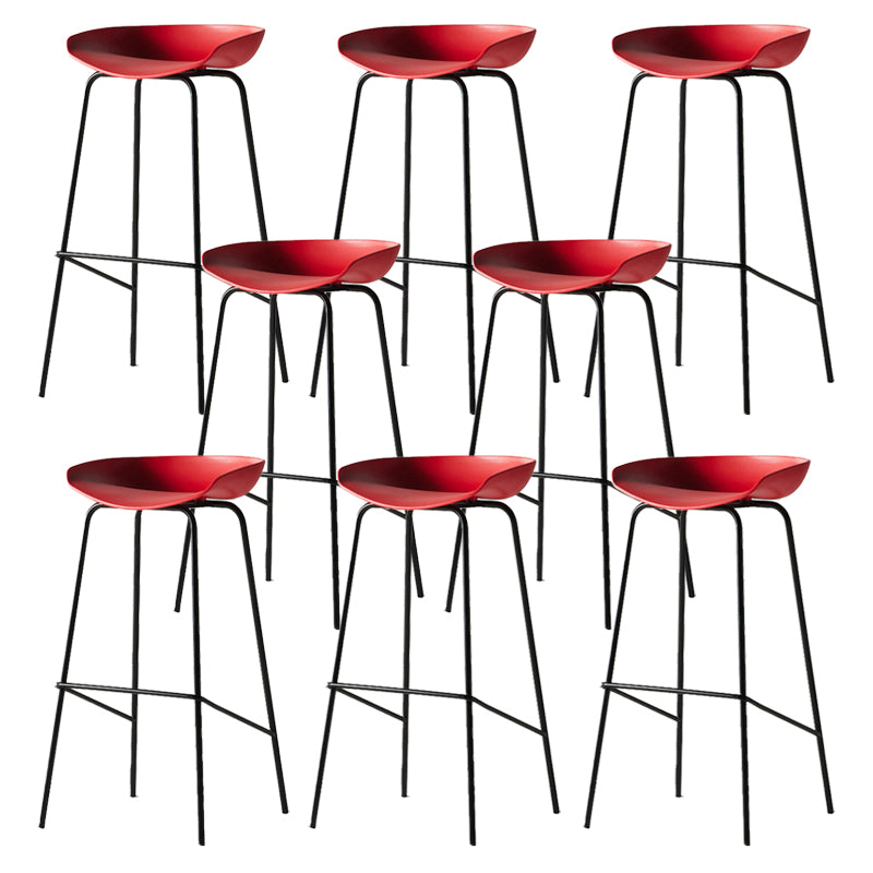 Sgabello da bar in ferro con bancone senza braccio moderno sgabello da bar con pedale per caffè