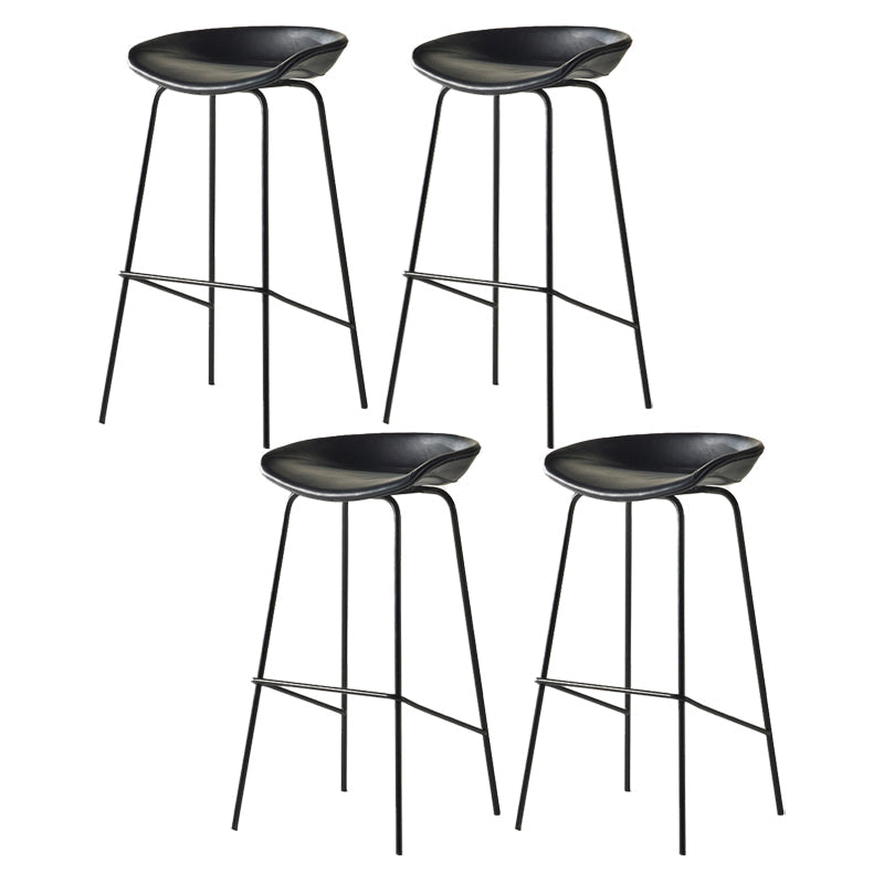 Sgabello da bar in ferro con bancone senza braccio moderno sgabello da bar con pedale per caffè