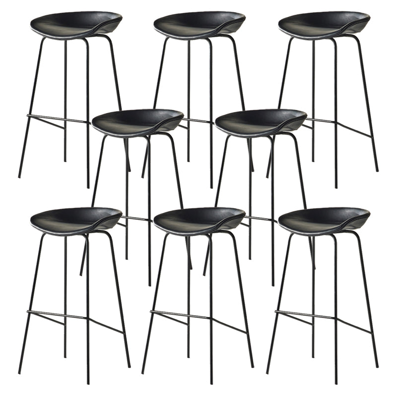 Sgabello da bar in ferro con bancone senza braccio moderno sgabello da bar con pedale per caffè