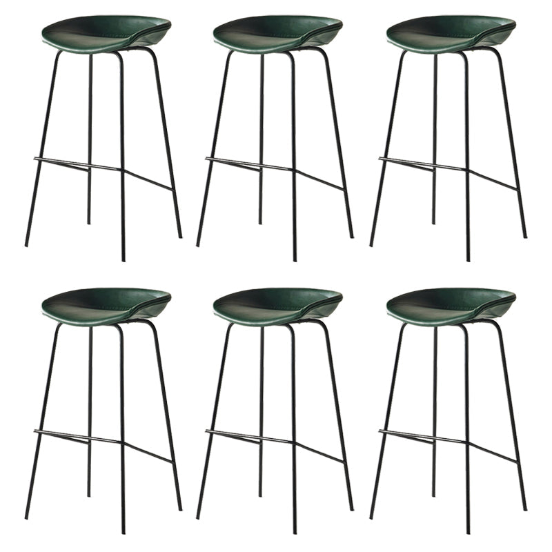 Sgabello da bar in ferro con bancone senza braccio moderno sgabello da bar con pedale per caffè